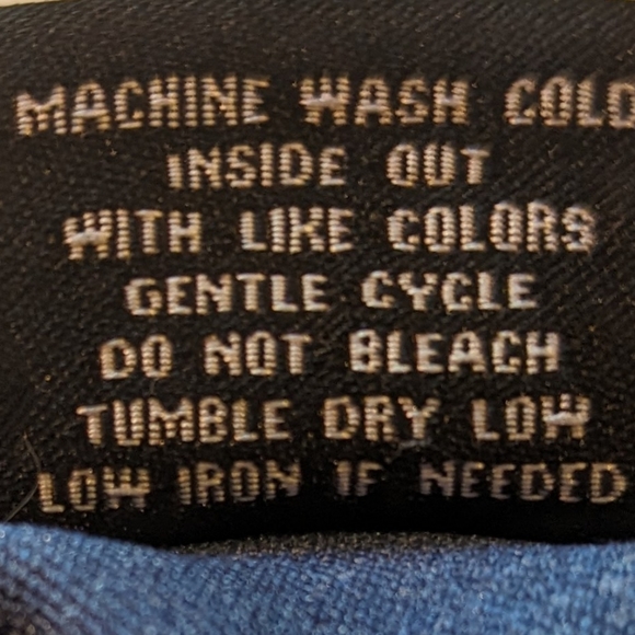 ⭐Tinsel Blue Khaki Pants w/ Zippered Legs - Picture 7 of 8